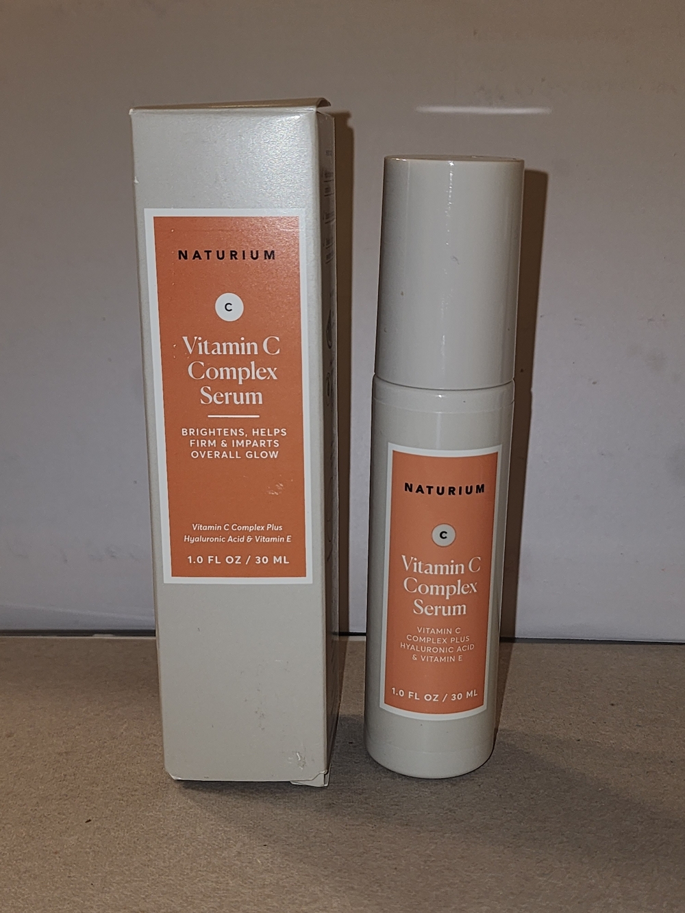 Naturium Vitamin C Complex Serum — Peach-Orange Glow